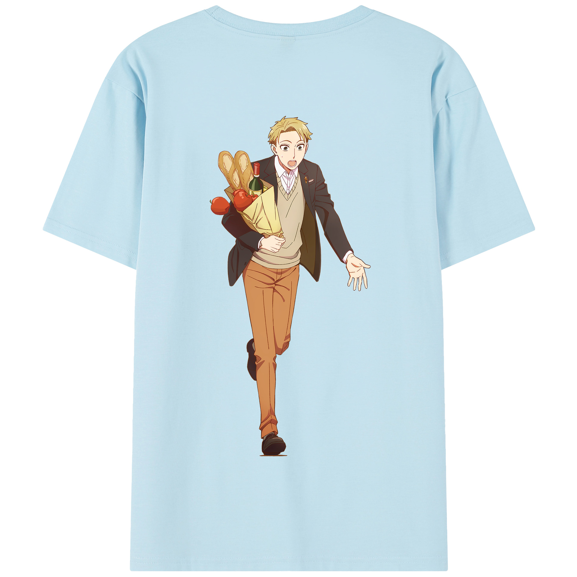 （画像用） SPY×FAMILY间谍家家酒 綿100％半袖Tシャツ（背面プリント）